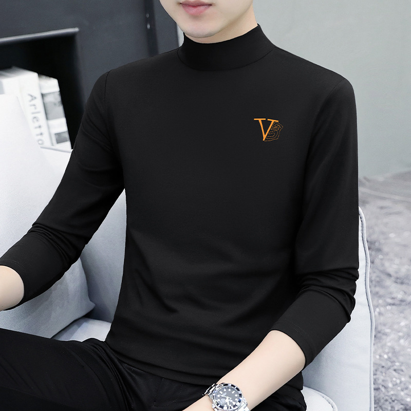 블랙 C6153 미들 칼라