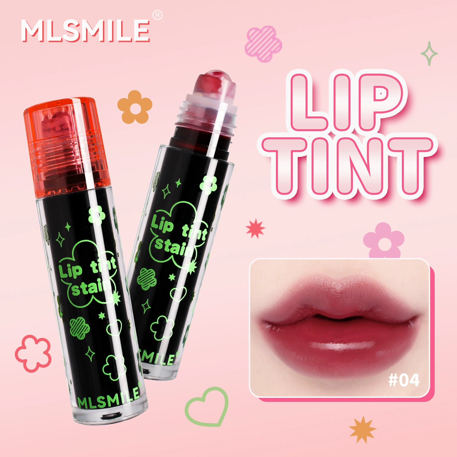 MLSMILE база под макияж, бальзам для губ, блеск для губ, прозрачная помада, (торговля через границу)
