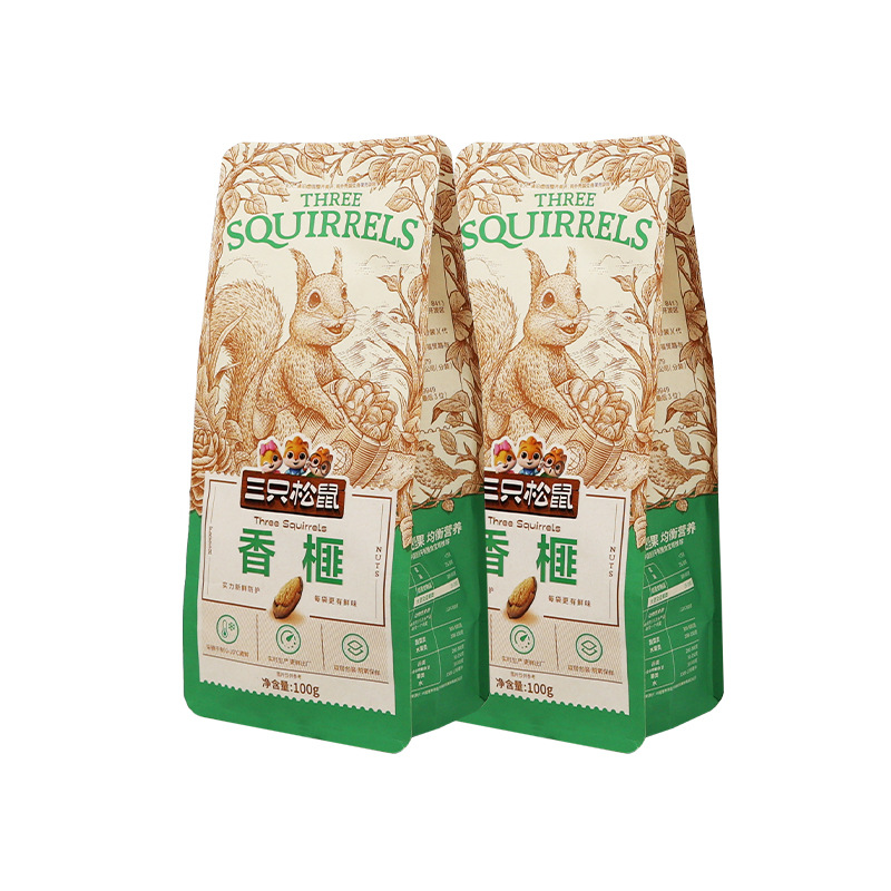 三只松鼠原味香榧100g薄壳坚果炒货干果诸暨特产干果零食包邮