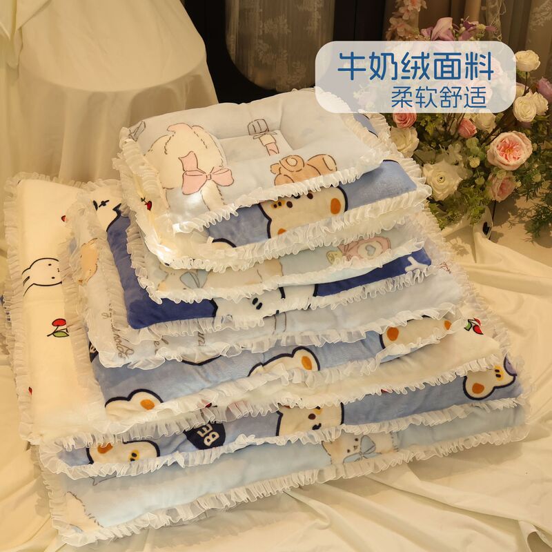 Dog Mats with Added Fleece for Winter, Machine Washable Cat Mats, Winter Pet Mats, Cotton Mats, Plush Cat Mats for Sleeping