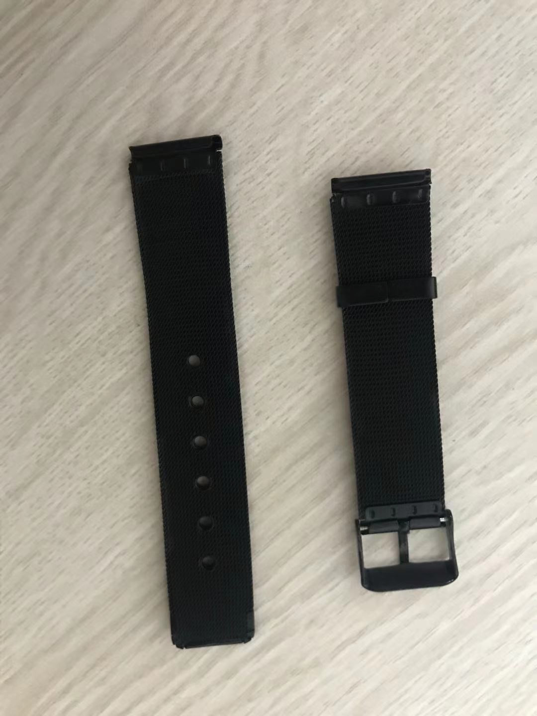 Enkel quartz klocka för män med mesh armband stilren design_voghion.com