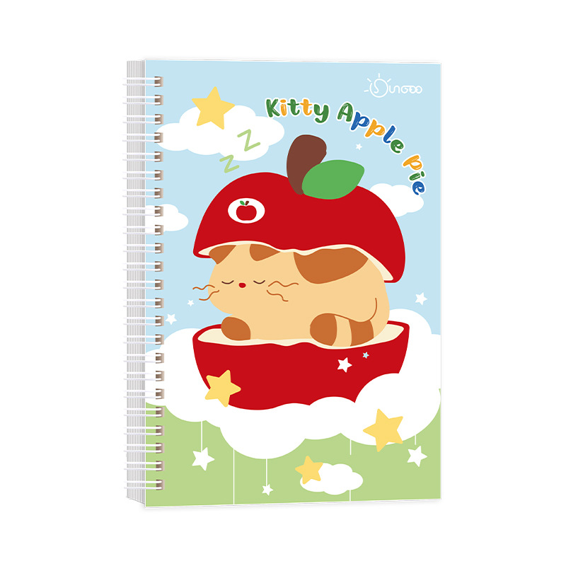 Cuaderno de cuentas A5 creativo transfronterizo estudiantes de alto valor de cara con cuaderno de dibujos animados lindos regalos de papelería