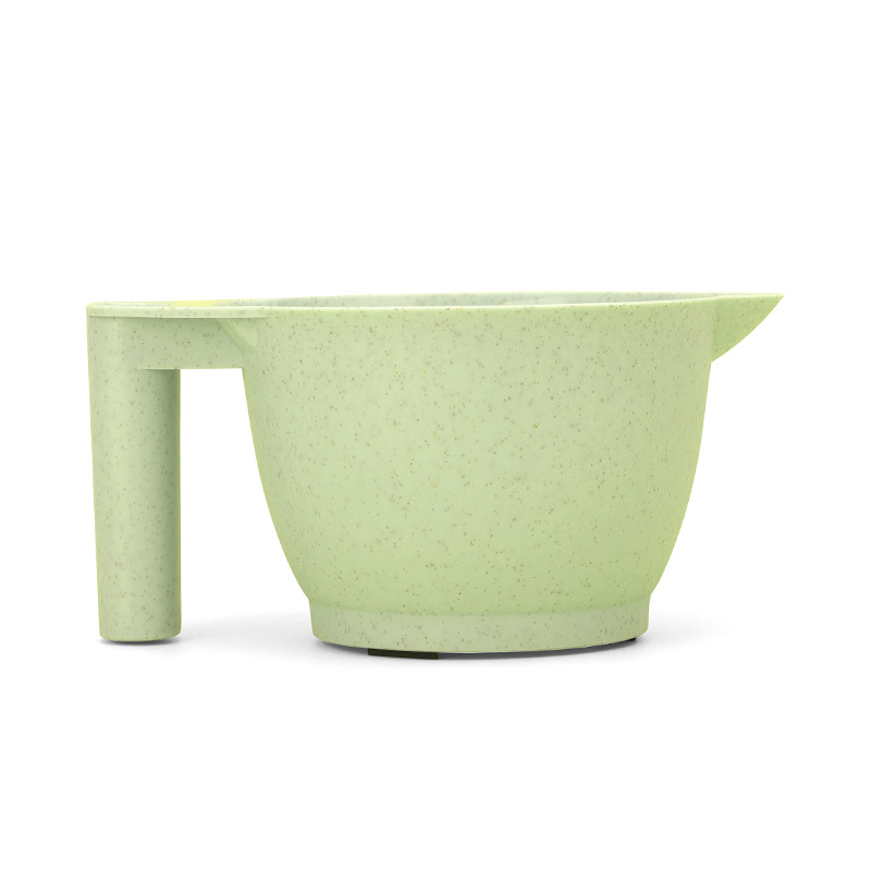 Tratamiento del cabello Tazón de aceite Tazón de tinte para el cabello Tazón de mezcla de color con mango Herramientas de peluquería Tratamiento del cabello Tazón de aceite Cabello Tazón de plástico para el cabello Comercio exterior