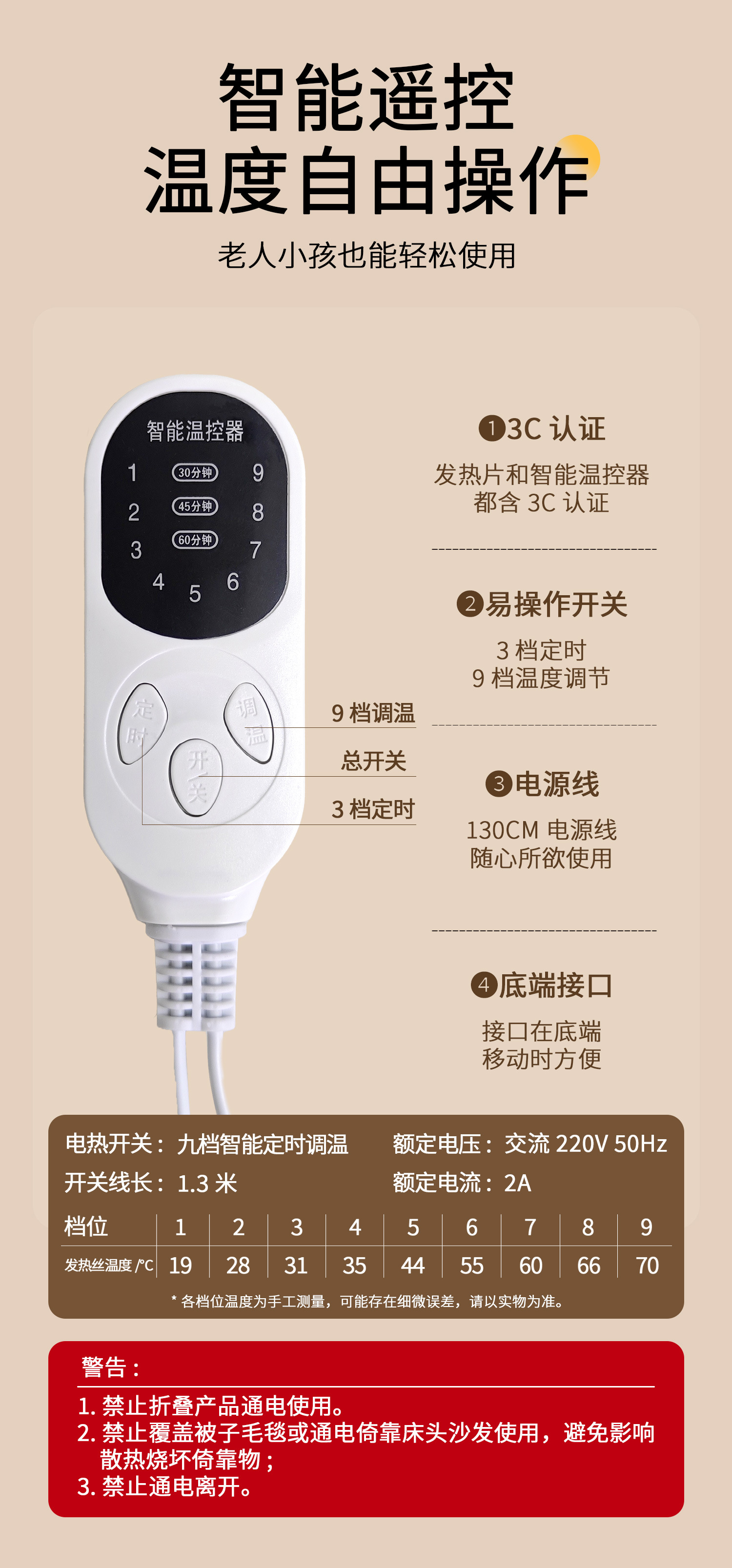 Electric Heated Neck Shoulder Wrap with Mugwort Moxibustion Insert Wearable Warm Therapy Shawl for Back and Shoulder specifications