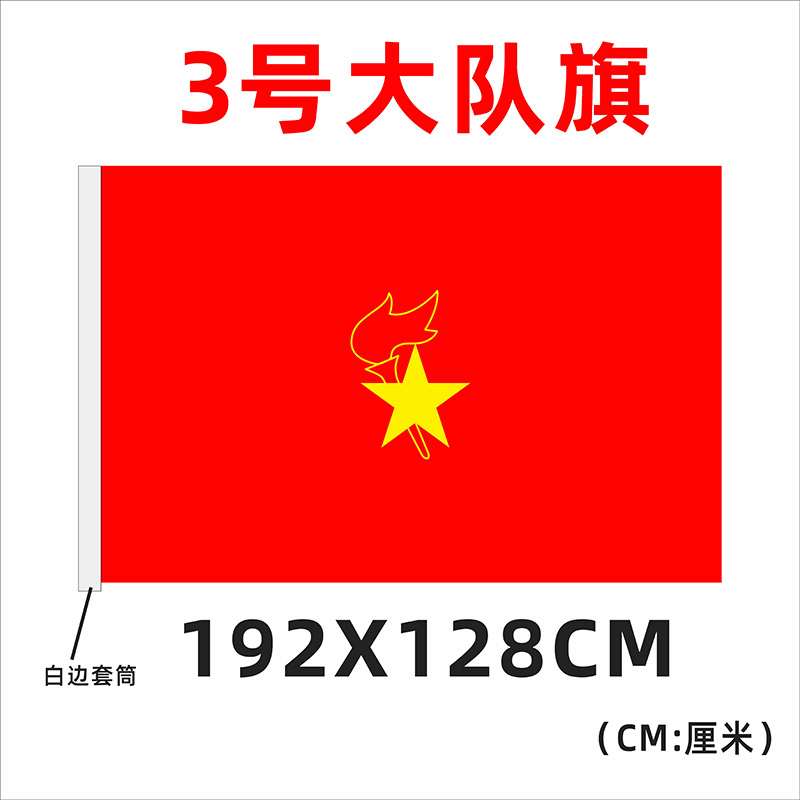 少先队中队旗手摇旗手持大队旗小队旗中队旗杆2号3号4号大队旗户|undefined