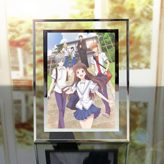 Anime Crystal Photo Frame Wholesale Volleyball Boy Blue Prison Camouflage Learning Slag Idol Dream Festival Glass Table