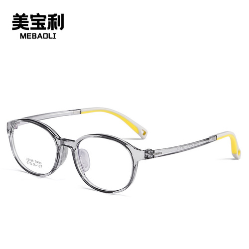 Transparent silicone nose pads, children's glasses frames for primary school students, glasses for teenagers, myopia glasses frames, men's ultra-light Korean style women's glasses