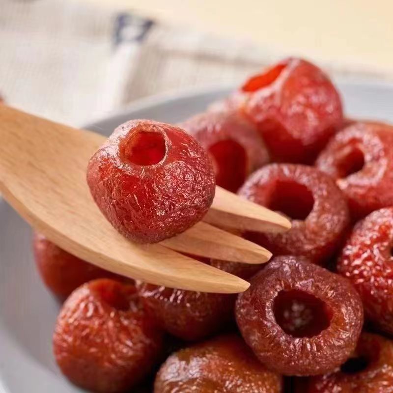 Coreless ripe hawthorn paste [sent by agent] 500g, independently packaged mountain red hawthorn sweet and sour hollow hawthorn balls