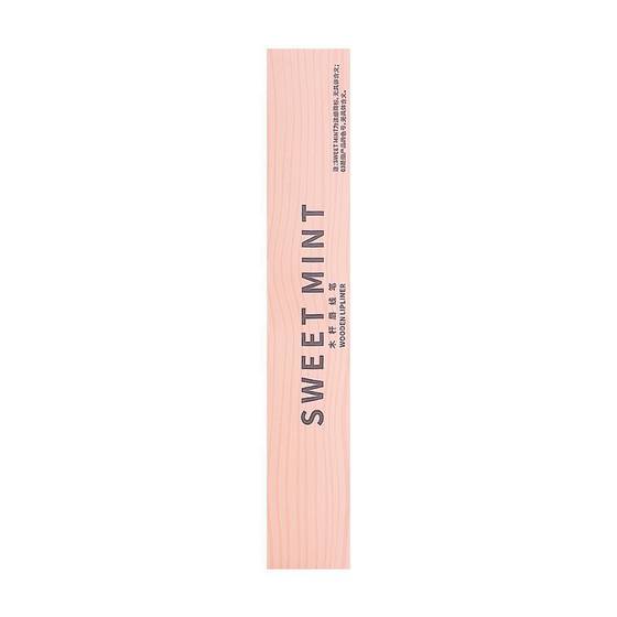 sweetmint Wooden Lip Liner Matte Natural Doodle Lip Durable Low Saturation Nude Lip Liner Novice