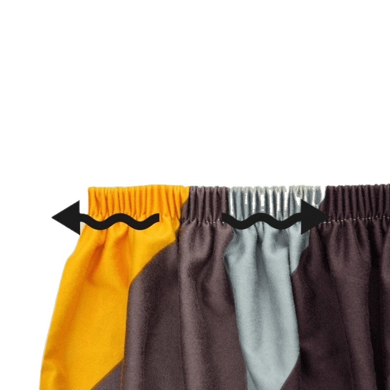 Color sólido cuatro estaciones cubierta de sofá universal estilo nórdico de punto elástico todo incluido cubierta de sofá alfombra de polvo