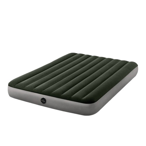 INTEX thickened inflatable bed cord pull flocked air bed camping air bed outdoor double portable air bed