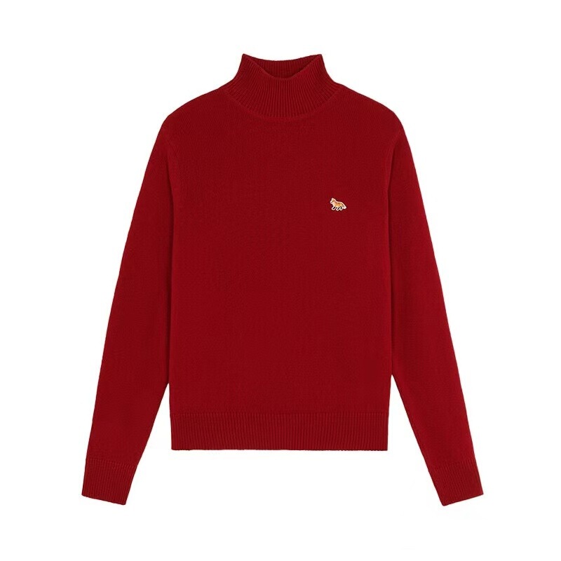 Special Offer!! Autumn and Winter Classic Little Fox Knitwear Turtleneck Knitwear Spring Festival New Color Special Offer!! Autumn and Winter Classic Little Fox Knitwear Turtleneck Knitwear Spring Festival New Color