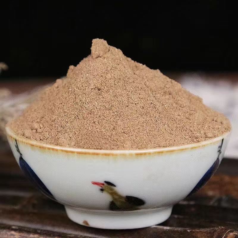 Sang Ji Sheng Powder Mulberry Mistletoe Ground Herb 500g Bulk Pack quality and texture