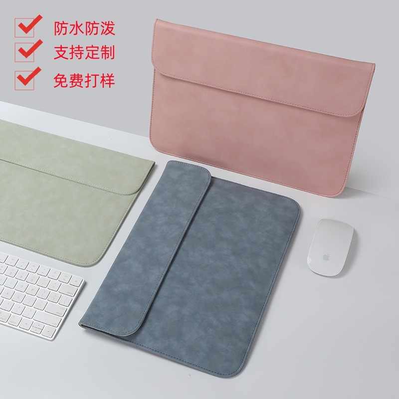 Wholesale Inner Bags Suitable for Apple MacBook Air 13.3inch Computer Bags, Huawei Lenovo 14.2inch Leather Cases