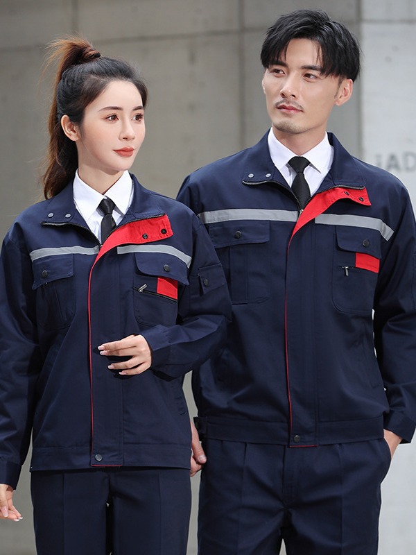 Trajes de trabajo de algodón masculino primavera y otoño grueso desgaste fábrica de ropa de protección laboral taller de soldadura personalizado