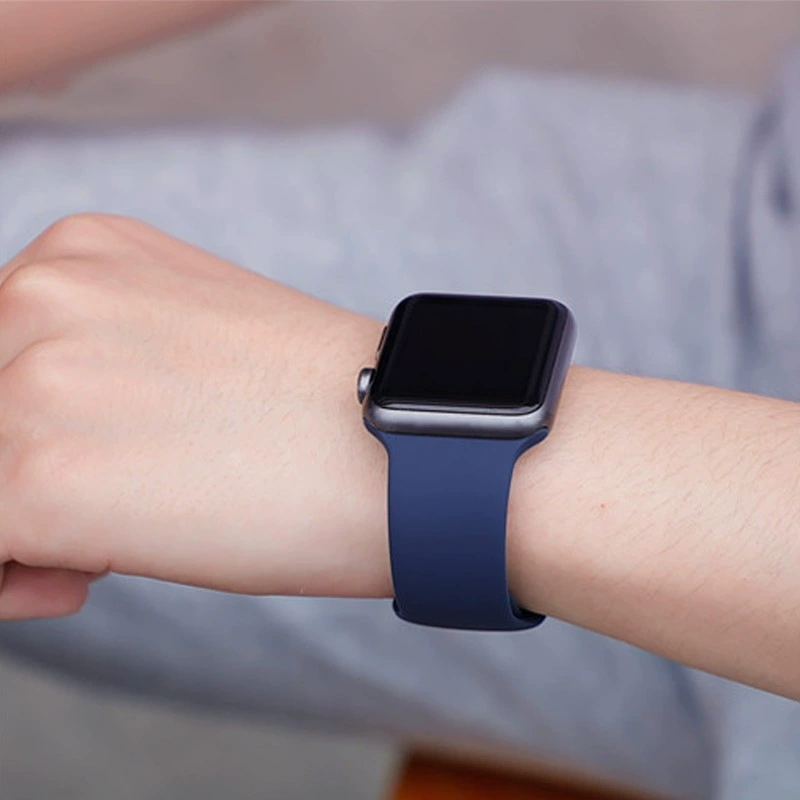 Подходит к iWatch Apple S10987SEUltra классическая монохромная силиконовая ремешок для часов
