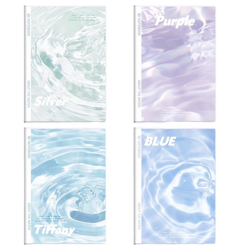 Libro de línea de coche con patrón de agua B5 Copia suave engrosada de alto valor y estilo simple cuaderno de estudiante notas de examen de ingreso de posgrado