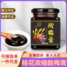定制酸梅膏 海底捞同款浓缩300G酸梅汤浓浆乌梅汁饮料商用酸梅汁