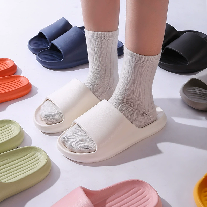 Новая горячая распродажа EVA пара внутренних шлепанцев сети красный топает дерьмо женские тапочки макарон домашние тапочки летом