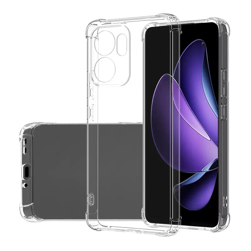 适用OPPO k13大四角气襄防摔K12S透明手机壳TPU批发RENO 13F现货