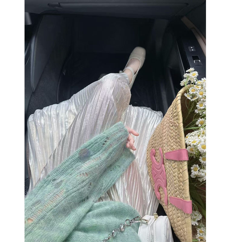 CHAO级推荐~薄荷绿马海毛针织衫上衣女2025年韩系高级感绝美毛衣|undefined