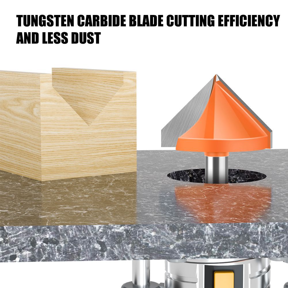 8mm mango 60 grados 90120 grados 150 grados 3D cuchillo en forma de V cuchillo 3D cuchillo de talla de la computadora cuchillo de carpintería cuchillo en forma de V cortador de fresado