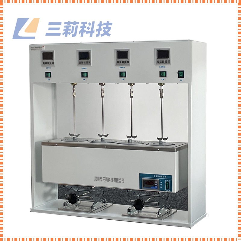 定制四联异步数显恒速电动搅拌器  四联同步恒温水浴电动搅拌机