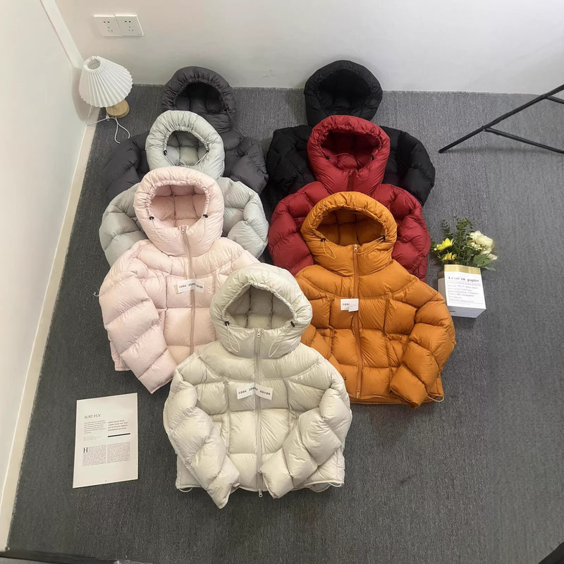 Women's down Jacket 2025 Winter New Korean Style Casual Hooded 90% down Jacket for Women, Elegant and Versatile, Slimming Coat