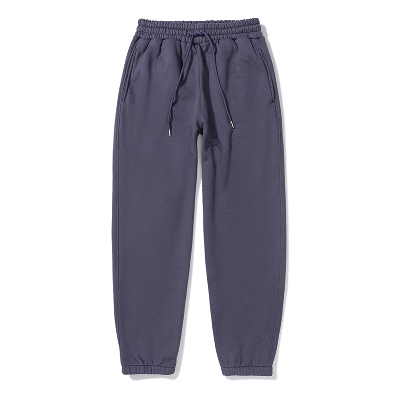 UNF 2024 otoño e invierno 380G tecnología de calidez terciopelo pesado recto holgado pantalones casuales para hombres y mujeres