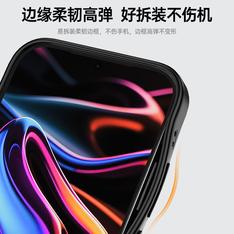 wlonsはXiaomi 17に適した、肌触りの良いマット仕上げのスマホケース、17Pro用透明耐衝撃磁気吸着ケースです。|undefined