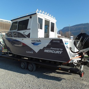 Qingdao professional aluminum alloy fishing boat sea fishing boat domestic certificate can be licensed 7.5 meters aluminum boat fishing