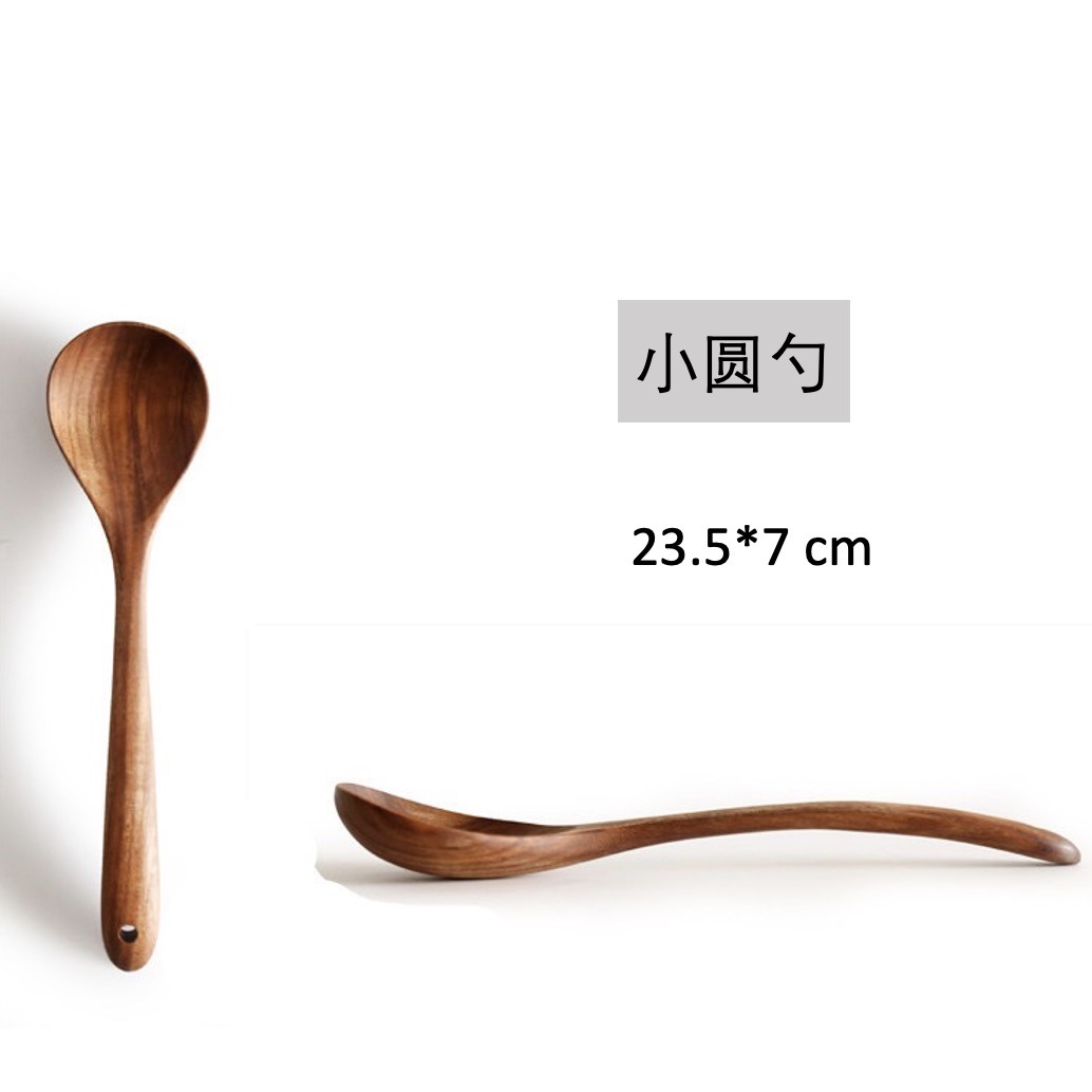 [제품 업그레이드 - 두꺼운 작은 원형 스푼] 23.5*7 cm