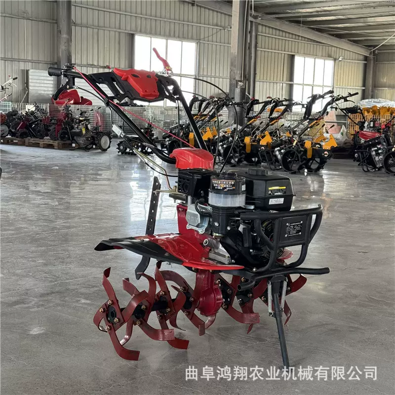 农用柴油大马力微耕机旋耕开沟松土锄草机手扶式开荒耕地犁田机
