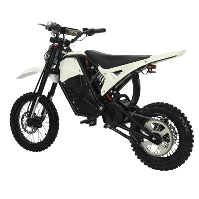 Off-road mountain electric motorcycle SS8.0EM5 Elektrikli motosikletlər - white-48v208ah