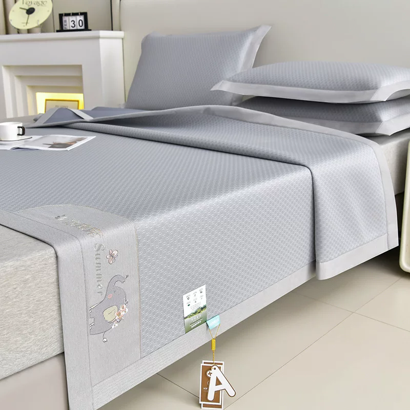 Elite silk mat, summer set, 3 piece set, washable