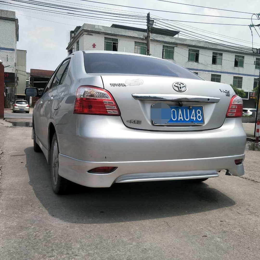 Suitable for 08-13 Toyota Vios Body Kit with Front Lip, Rear Lip, Side Skirts, and Modified Parts