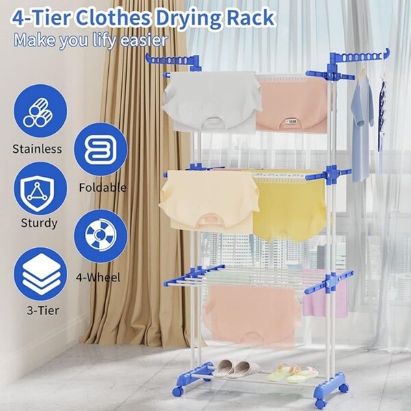 foldable drying rack