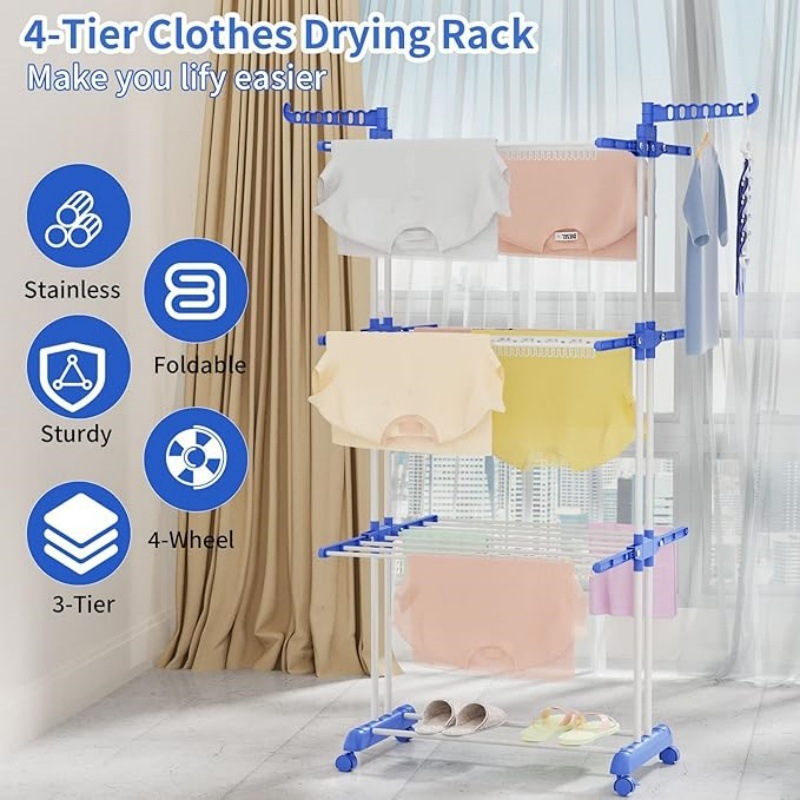 foldable drying rack