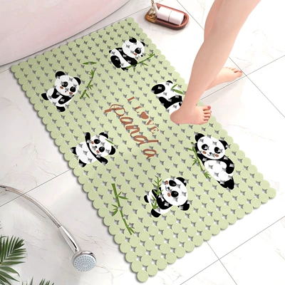 Avtomobil döşəmə paspasları Hollow Kidsren, Pregnant Women and - i-like-pandas-70x40cm-environmentally-friendly-odorless-shipped-on-the-same-day-simple-round-style