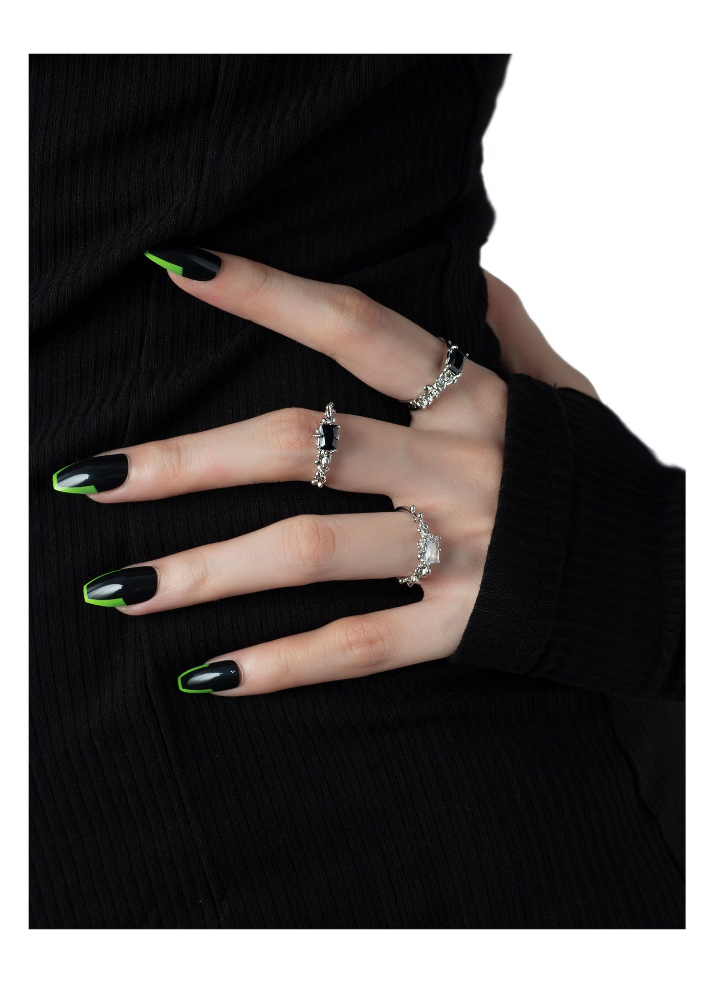 Fashion Geometric Copper Plating Rings 1 Piece