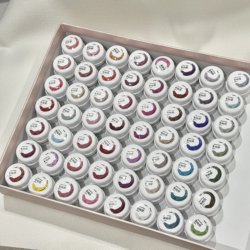 Yinghe パットダイヤモンド接着剤春夏秋シリーズ爆発キャットアイ接着剤マニキュアカラーグル機能性接着剤カラーボード|undefined