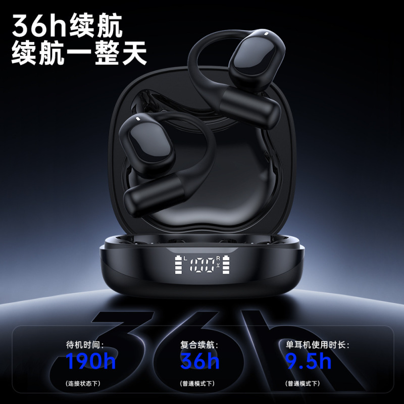 新しい S5 ワイヤレス Bluetooth ヘッドセット OWS スポーツ ENC ノイズリダクション耳掛け空気伝導プライベートモデルクロスボーダー工場カスタマイズ|undefined