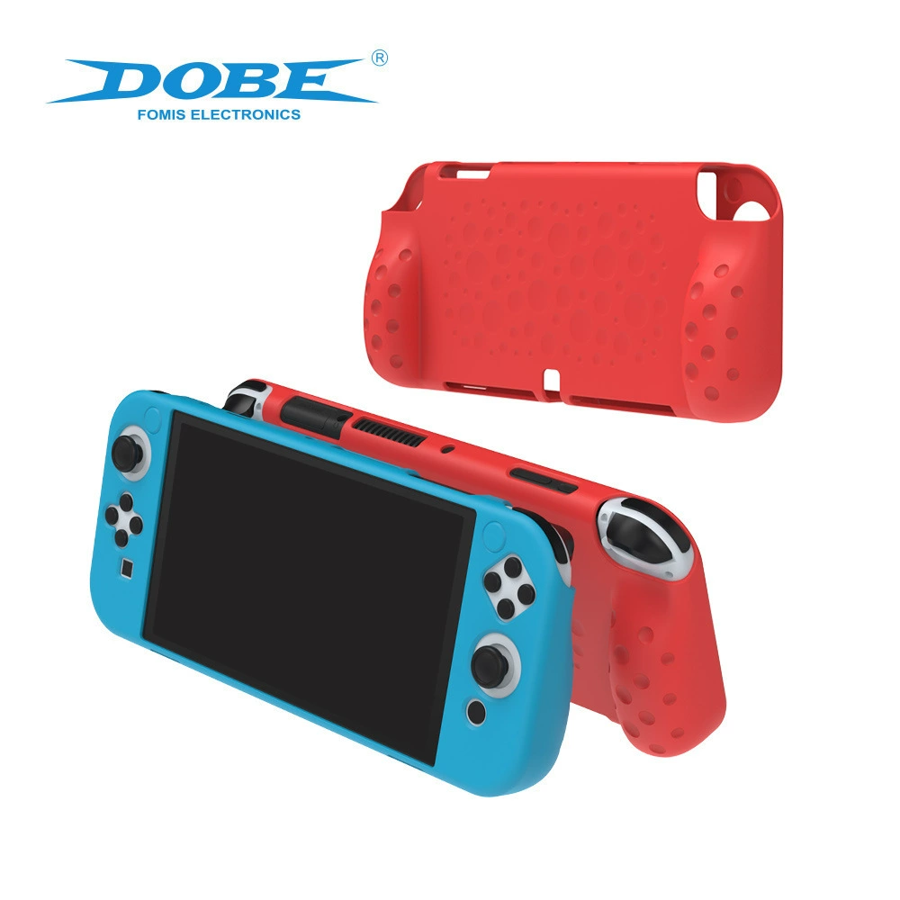 Switch OLED корпус силиконовый защитный чехол NS OLED объединенный все-в-одном мягкий силиконовый чехол TNS-1135
