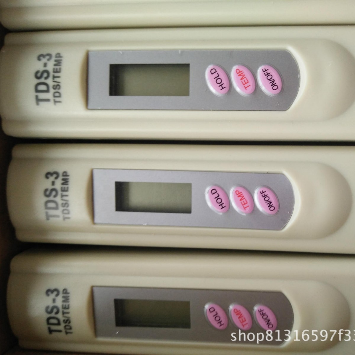 不带皮套TDS-3笔 净水器测试仪 三键带温补 高清屏tdsmeter测水笔