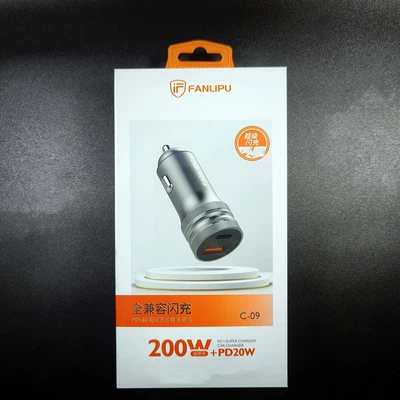USB Car Charger 2.1 Panel Mobil şarj cihazları - van-c-09-car-charger