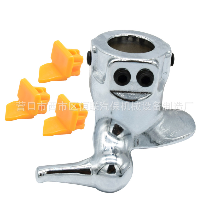 Máquina de desmontaje de Neumáticos Accesorios motocicleta pájaro cabeza cambiador de neumáticos máquina de desmontaje de neumáticos herramienta especial cabeza de trabajo + tres almohadillas de goma