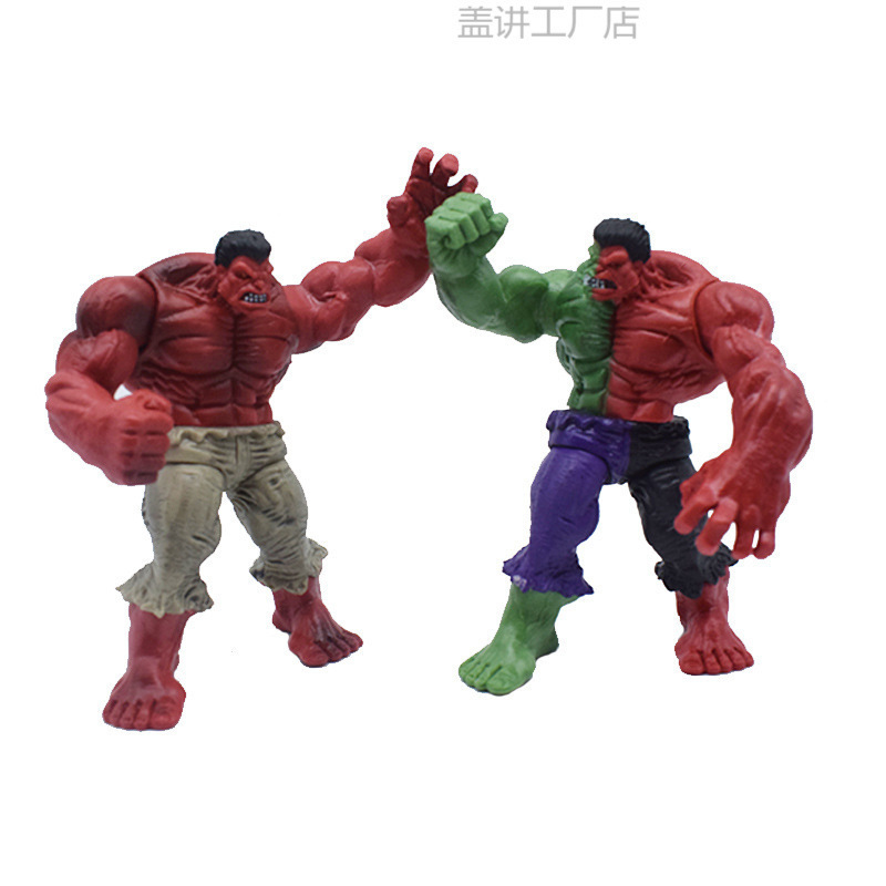 アベンジャーズハルクフィギュアモデル装飾品おもちゃ悪役ハルク少年誕生日マーベル人形|undefined