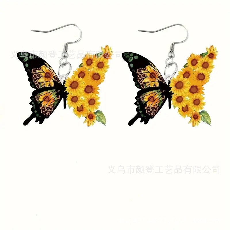 acrylic creative earrings
