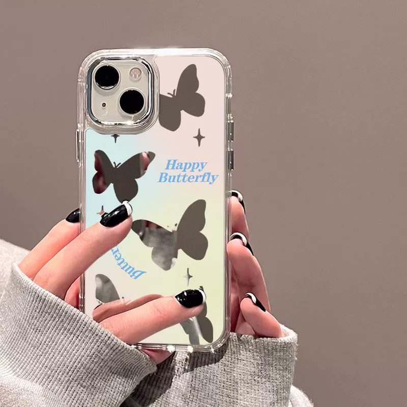 Aппле, совместимый чехол для телефона, iPhone13 Pro, iPhone 12, градиент, зеркальный эффект, iphone