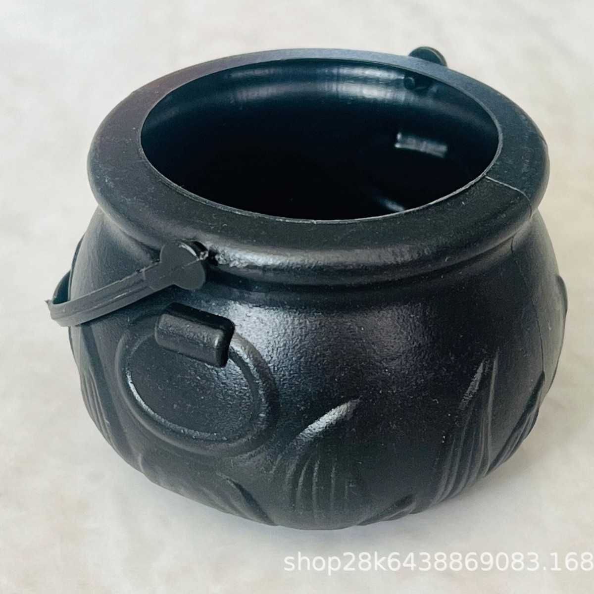 Barril de calabaza de Halloween lámpara de barril de calabaza portátil calavera luminosa de plástico lámpara de calabaza blanca decoración comercio exterior al por mayor